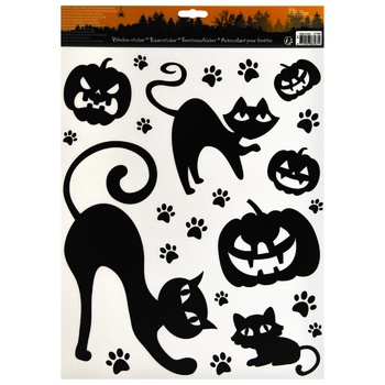 Halloween Stickers 30*42cm in assortment - buy, prices for COSMOS - photo 2