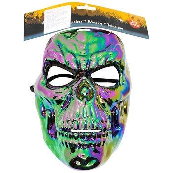 Pirate Skull Halloween Mask 18х23cm - buy, prices for Auchan - photo 3