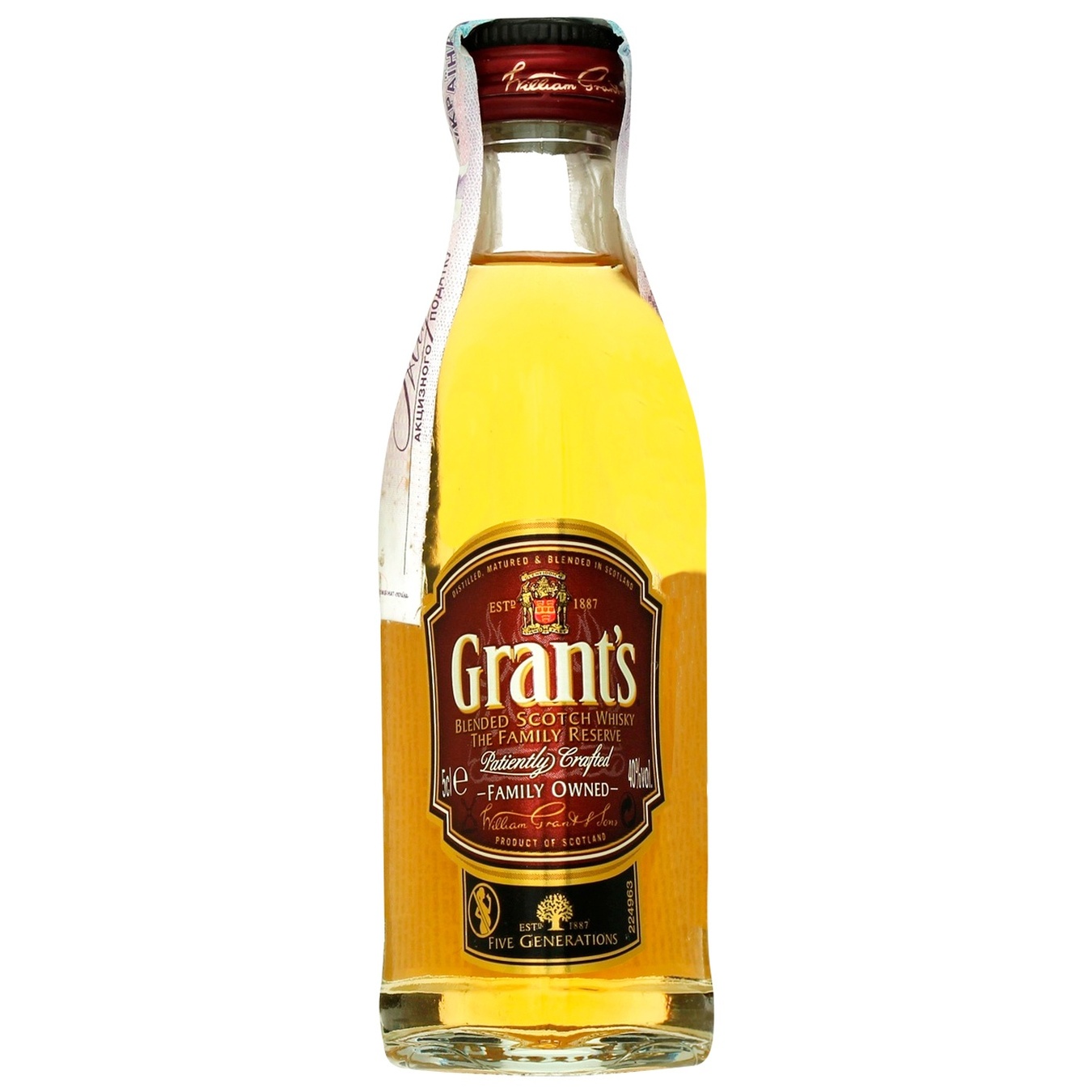 

Виски Grant's Family Reserve 40% 50мл