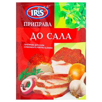 Приправа Iris для сала 25г - купить, цены на Торба - фото 2