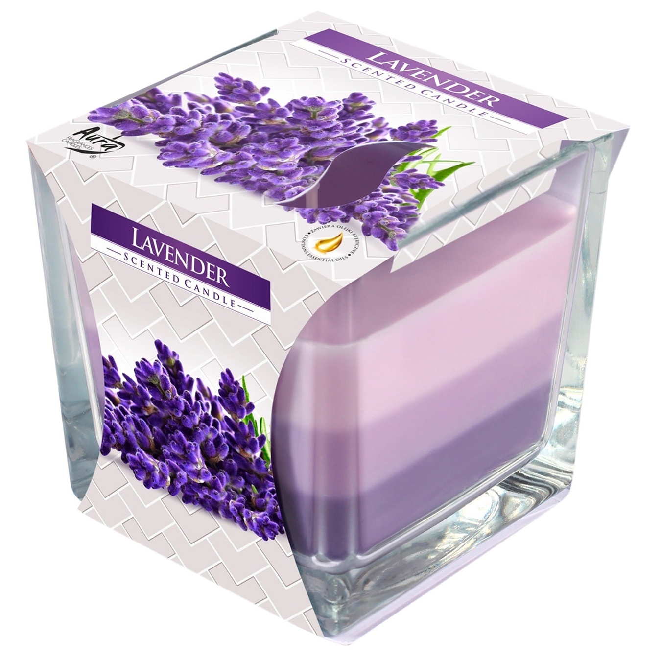 

Свеча Bispol Lavender ароматизированная