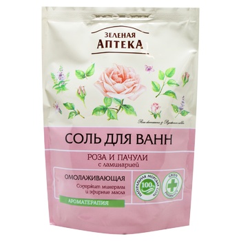 Zelena Apteka Bath Salt Rose and Patchouli 500g - buy, prices for Za Raz - photo 2