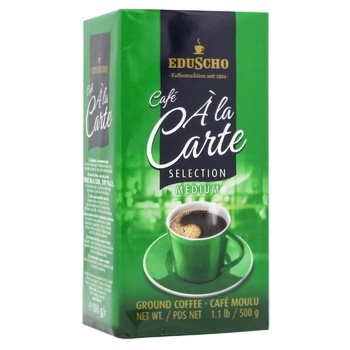 Eduscho Cafe La Carte Selection Medium Ground Coffee 500g - buy, prices for - photo 3