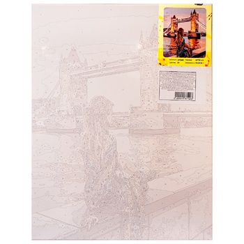 Картина за номерами Погляд на Темзу - купити, ціни на КОСМОС - фото 1