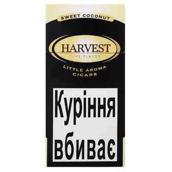 Сигариллы Harvest Club Sweet Coconut 10шт - купить, цены на NOVUS - фото 1