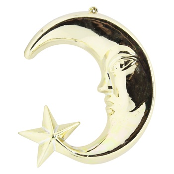 Украшение Столяр месяц 5х14см - купить, цены на МегаМаркет - фото 1