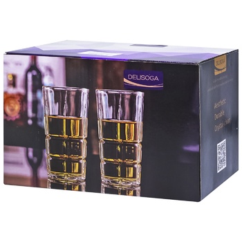 Delisoga Glass 280ml 6pcs