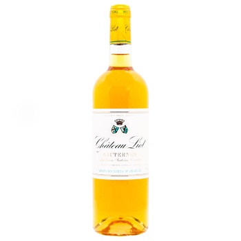 Chateau Liot White Sweet Wine 14% 0.75l - buy, prices for - photo 1