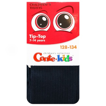 Conte Kids Tip-Top Dark Gray Children's Tights 128-134s - buy, prices for - photo 1