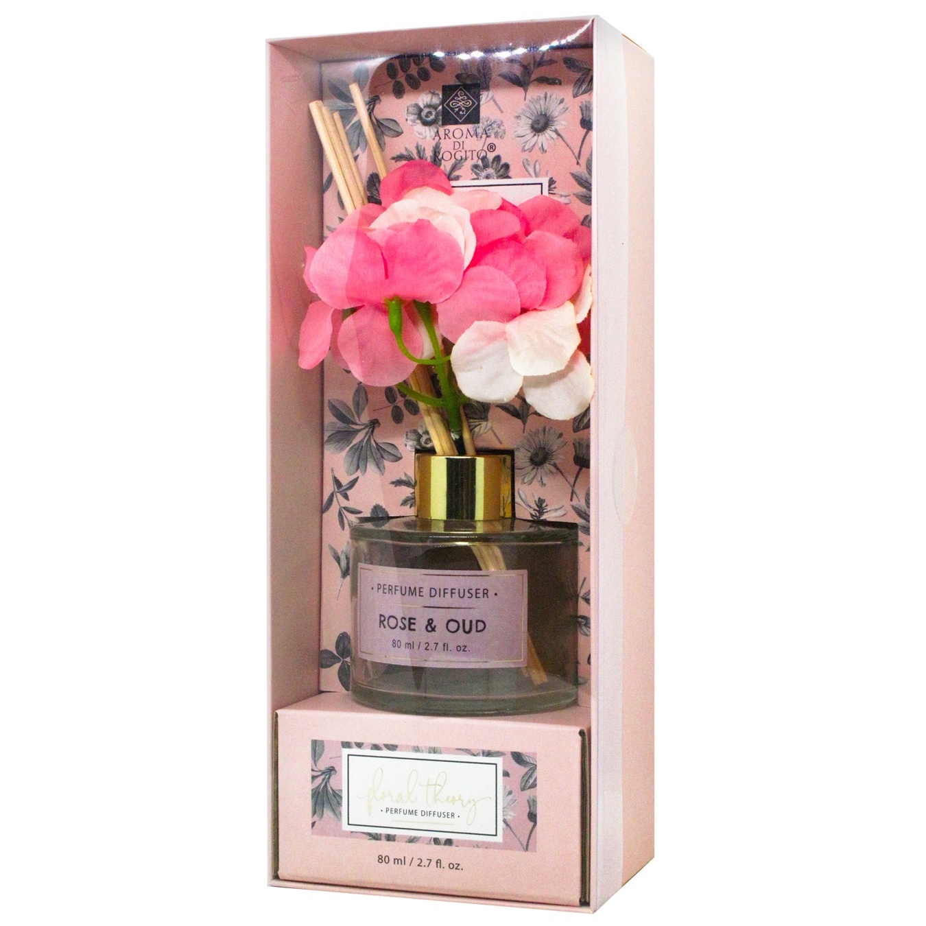 

Освежитель воздуха Floral Theory с искусственным цветком 80мл в ассортименте