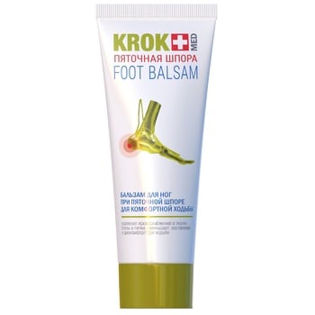 Krok Med Pyatkova Shpora Foot Balm 75ml - buy, prices for Vostorg - photo 1