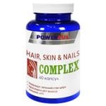 PowerFul Complex Dietary Supplement for Skin, Hair, and Nails 1g 60pcs