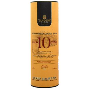 Ром Tanduay 10yo 40% 0,7л - купить, цены на - фото 2