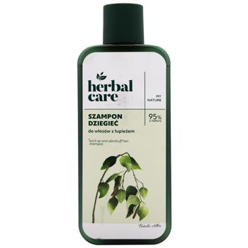 Herbal Care Birch Tar Shampoo for Hair Against Dandruff 330ml