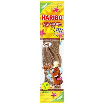 Цукерки Haribo Spaghetti Fizz Cola желейні 200г