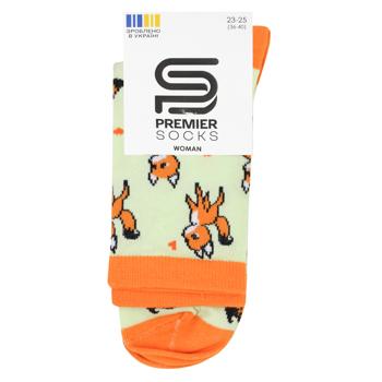 Носки женские Premier Socks Звери классические р.23-25 - купить, цены на - фото 2