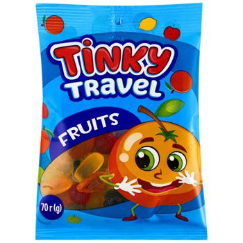 Цукерки Tinky Travel Fruits желейні 70г - купити, ціни на Епіцентр FOOD - фото 1