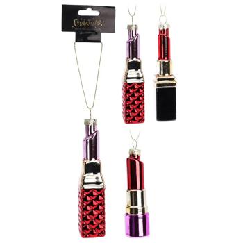 Lipstick Christmas Tree Decoration in Assortment - buy, prices for NOVUS - photo 1