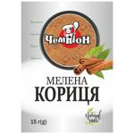 Приправа ЧЕМПІОН Кориця мелена / 15г