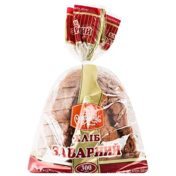 Хліб Рум`янець Заварний половинка нарізаний 300г - купити, ціни на METRO - фото 1