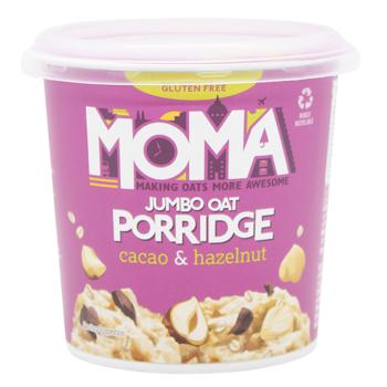 Moma Oat Porridge with Cocoa and Jumbo Hazelnuts 65g - buy, prices for WINETIME - photo 1