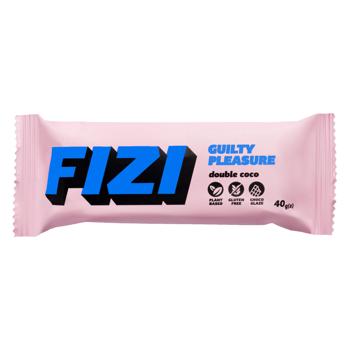 Fizi Double Coconut in Chocolate Glaze Bar 40g - buy, prices for - photo 1