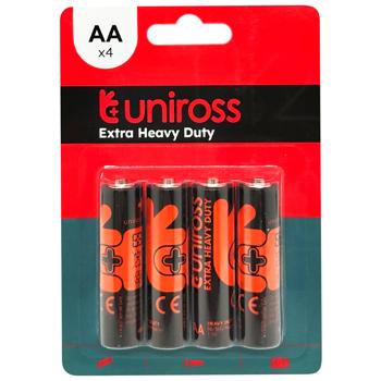 Батарейка Uniross Extra Heavy Duty 4шт