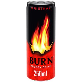 Напій енергетичний Burn Класичний 250мл - купити, ціни на Чудо Маркет - фото 1