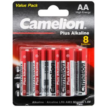 Camelion Plus Alkaline AA Batteries 8pcs - buy, prices for EKO Market - photo 1