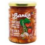 The Banka beans with mushrooms and vegetables in tomato sauce 500g
