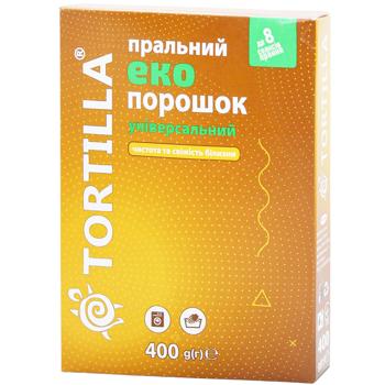 Стиральный порошок Tortilla эко универсальный 400г - купить, цены на Auchan - фото 1