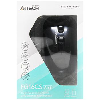 A4Tech FG16CS Air Black Wireless Computer Mouse - buy, prices for Auchan - photo 2