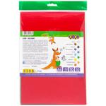 Папір ZiBi оксамитовий А4 10 кольорів 10 аркушів