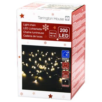 Tarrington House Warm White Light Chain 200LED