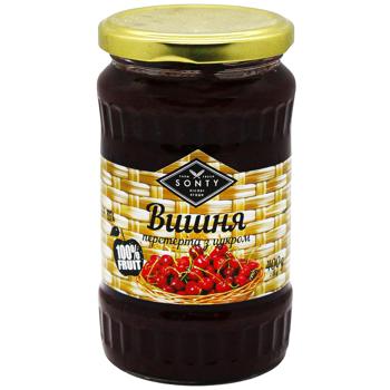 Sonty grated with sugar cherry 400g - buy, prices for Auchan - photo 1