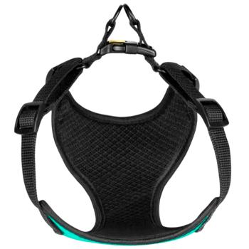 Шлея для собак Barksi Sport нейлонова XS 28-33см бірюзовий - купити, ціни на - фото 4