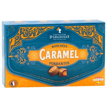 Chevaliers d'Argouges Milk Chocolate with Caramel Filling 140g - buy, prices for WINETIME - photo 2