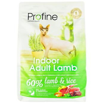 Profine Dry Food with Lamb and Rice for Indoor Cats 2kg - buy, prices for MasterZoo - photo 2
