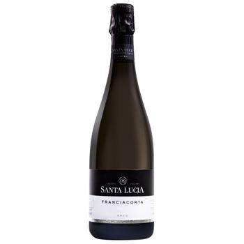 Вино игристое Santa Lucia Franciacorta Satèn DOCG Brut белое 12,5% 0,75л