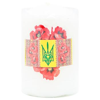 Patriotic Column Candle 8.5х5.6cm in Assortment - buy, prices for - photo 5