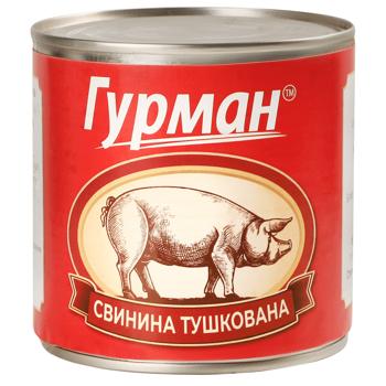 Свинина Гурман 410г железная банка - купить, цены на Идеал - фото 1