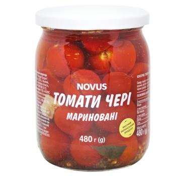 Помідори Novus Черрі мариновані 480г