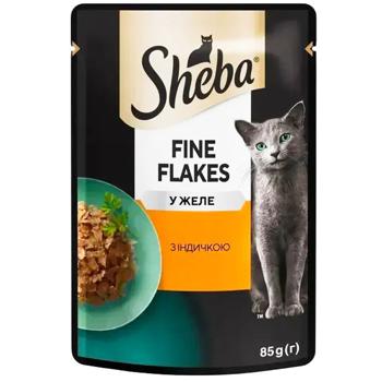 Sheba Sauce Collection набір вологого корму для котів 3+1 шт х 85 г - асорті - купити, ціни на MasterZoo - фото 2
