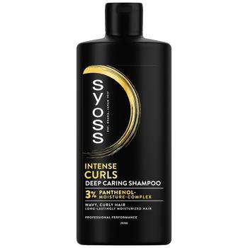 Шампунь Syoss Intense Curls для хвилястого курчавого волосся 440мл