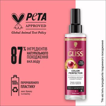 Експрес-кондиціонер Gliss Color Perfector 200мл - купити, ціни на - фото 6