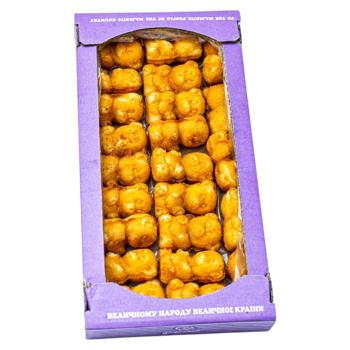 Печиво Добробут ведмедик зі згущеним молоком 1,3кг. - купити, ціни на Grono - фото 1