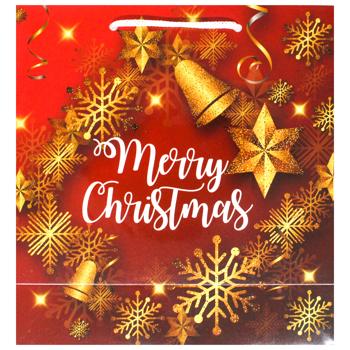 Пакет подарочный Мир поздравлений 171*166*66мм