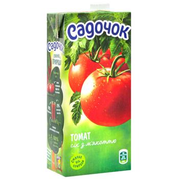 Сок Садочок томатный 0,95л - купить, цены на КОСМОС - фото 1