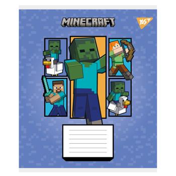 Зошит Yes Minecraft Arrows в клітинку 18 аркушів в асортименті - купити, ціни на - фото 4