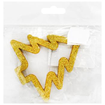 Прикраса новорічна підвіс Ялинка 9*9 см - купить, цены на МегаМаркет - фото 7